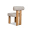 CDC10496-OLS Natural Dining Chair - Pale Beige (Set of 2)