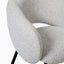 CDC10536-FH Black Dining Chair - Clay Grey (Set of 2)