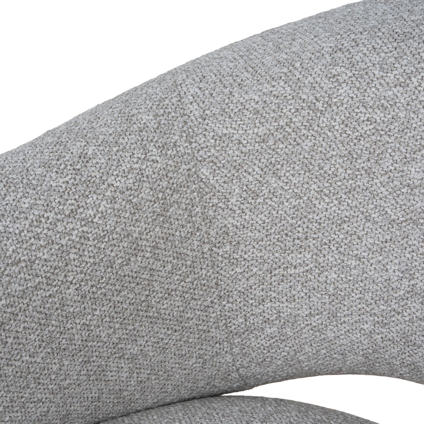 CDC10537-FH White Dining Chair - Clay Grey (Set of 2)