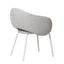 CDC10537-FH White Dining Chair - Clay Grey (Set of 2)