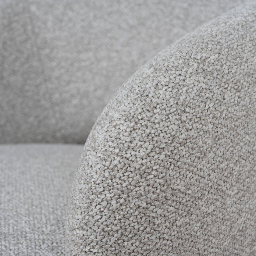 CDC10537-FH White Dining Chair - Clay Grey (Set of 2)