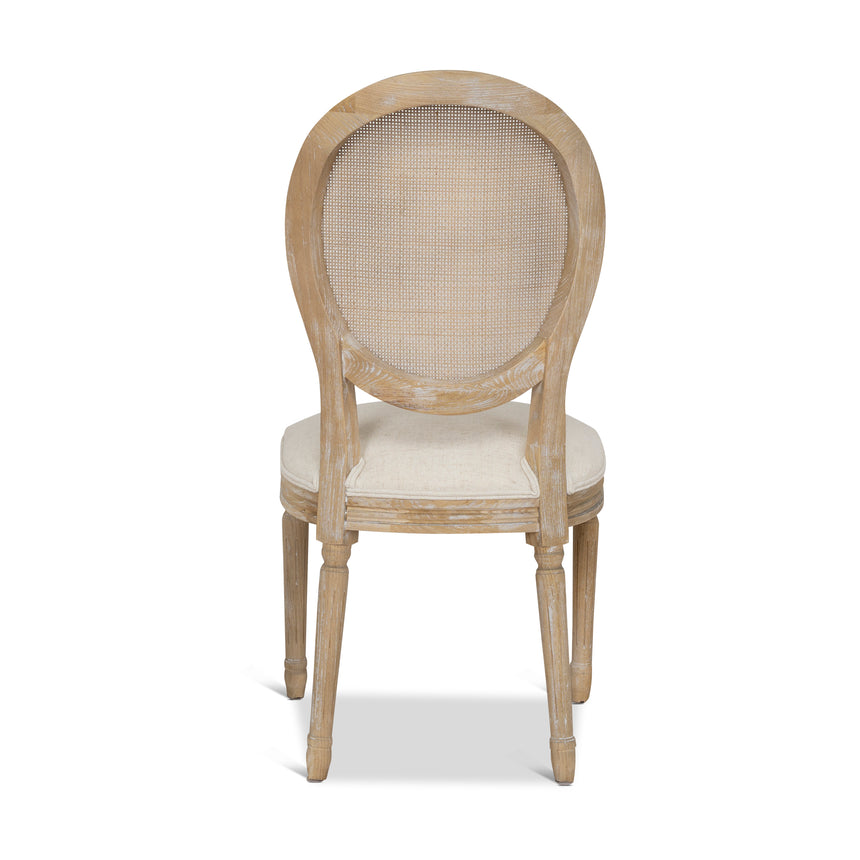 CDC10552-LJ ELM Dining Chair - Dawn Beige (Set of 2)