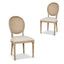 CDC10552-LJ ELM Dining Chair - Dawn Beige (Set of 2)