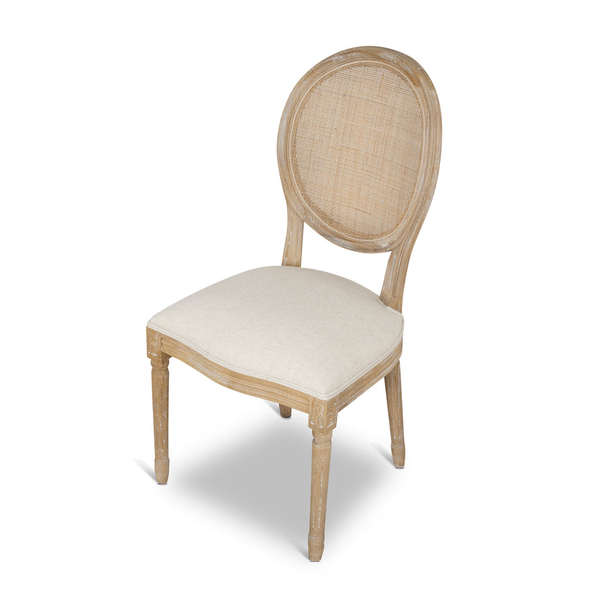 CDC10552-LJ ELM Dining Chair - Dawn Beige (Set of 2)