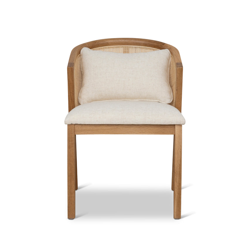 CDC10553-LJ Fabric Dining Chair - Dawn Beige (Set of 2)