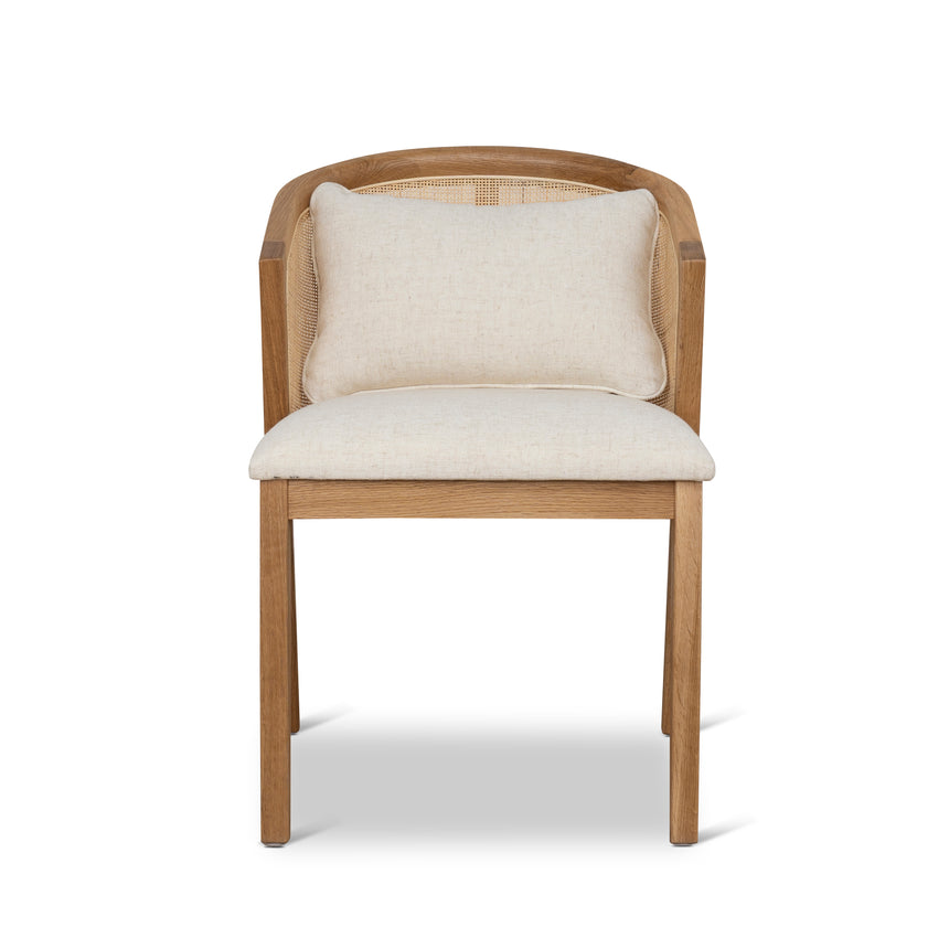 CDC10553-LJ Fabric Dining Chair - Dawn Beige (Set of 2)