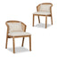 CDC10553-LJ Fabric Dining Chair - Dawn Beige (Set of 2)