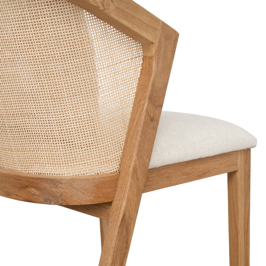 CDC10553-LJ Fabric Dining Chair - Dawn Beige (Set of 2)