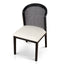 CDC10554-LJ Black ELM Dining Chair - Dawn Beige (Set of 2)