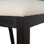 CDC10554-LJ Black ELM Dining Chair - Dawn Beige (Set of 2)