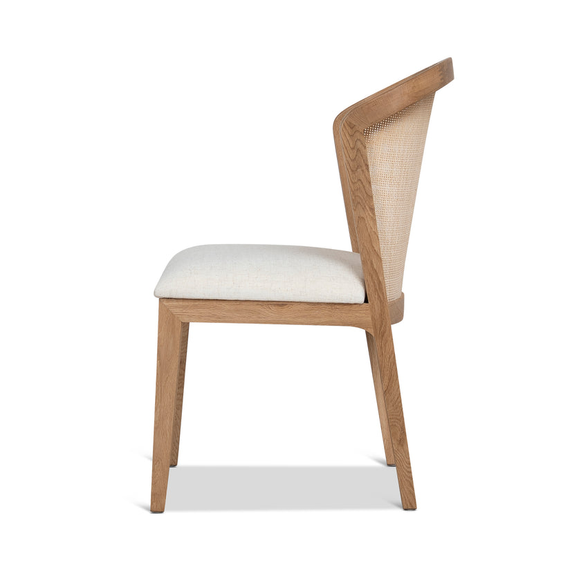 CDC10561-LJ Fabric Dining Chair - Dawn Beige (Set of 2)