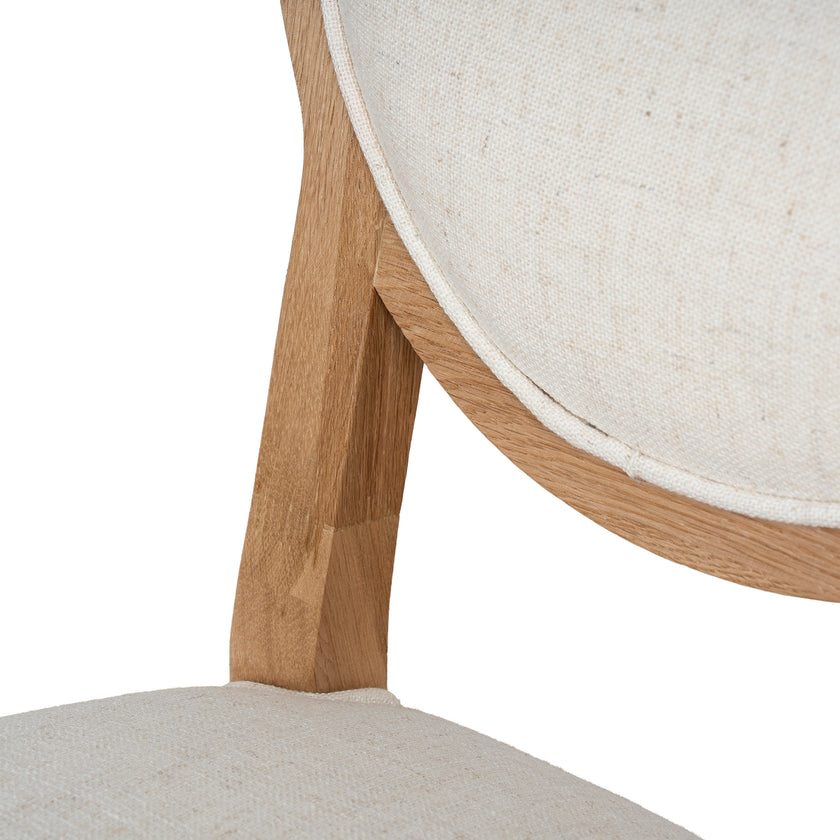 DC10562-LJ Natural Dining Chair - Dawn Beige (Set of 2)
