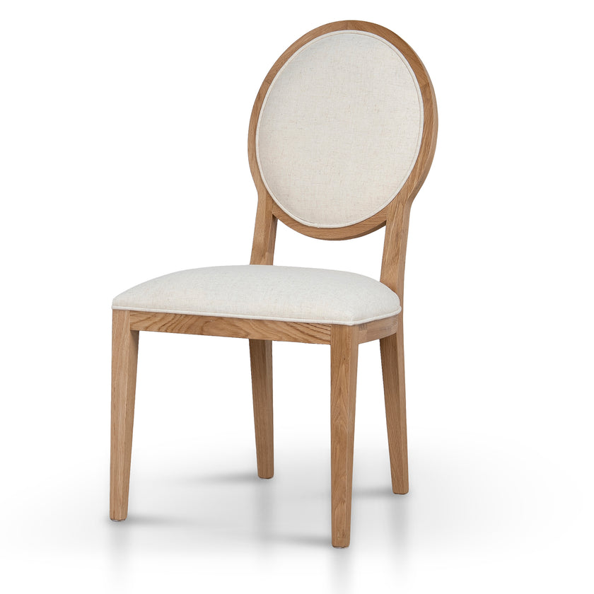 DC10562-LJ Natural Dining Chair - Dawn Beige (Set of 2)