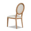 DC10562-LJ Natural Dining Chair - Dawn Beige (Set of 2)