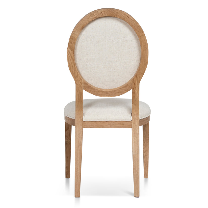DC10562-LJ Natural Dining Chair - Dawn Beige (Set of 2)