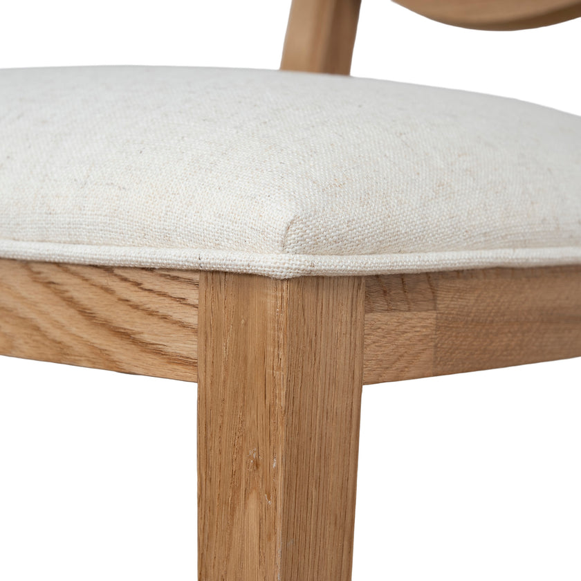 DC10562-LJ Natural Dining Chair - Dawn Beige (Set of 2)