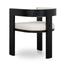 CDC10564-LJ Black ELM Dining Chair - Dawn Beige (Set of 2)
