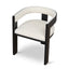 CDC10564-LJ Black ELM Dining Chair - Dawn Beige (Set of 2)