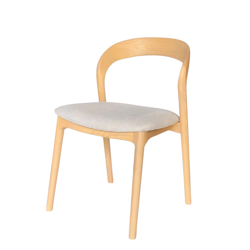 CDC10569-NX Natural Dining Chair - Naxos Beige (Set of 2)