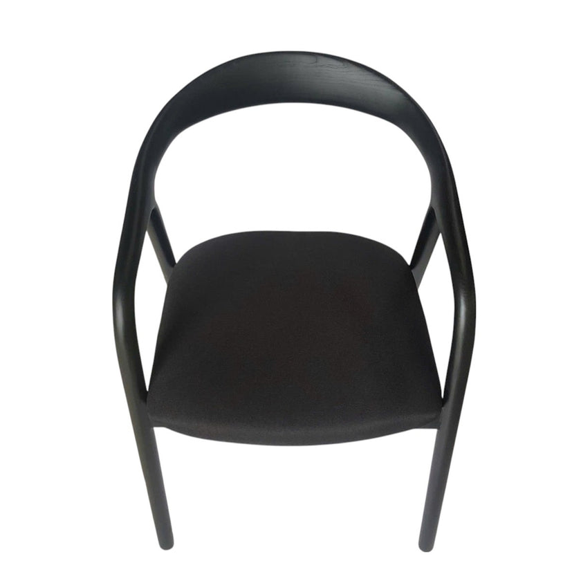 CDC10577-NX Dining Chair - Full Black (Set of 2)
