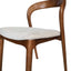 CDC10570-NX Walnut Dining Chair - Naxos Beige (Set of 2)