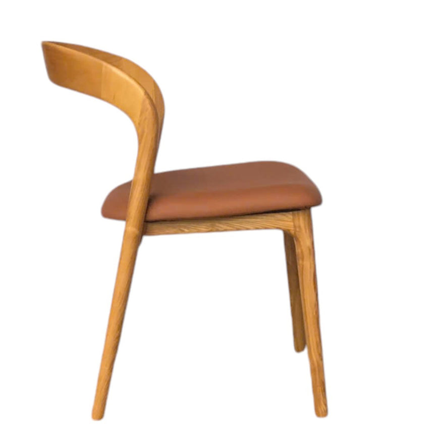 CDC10571-NX Natural Dining Chair - Naxos Tan (Set of 2)