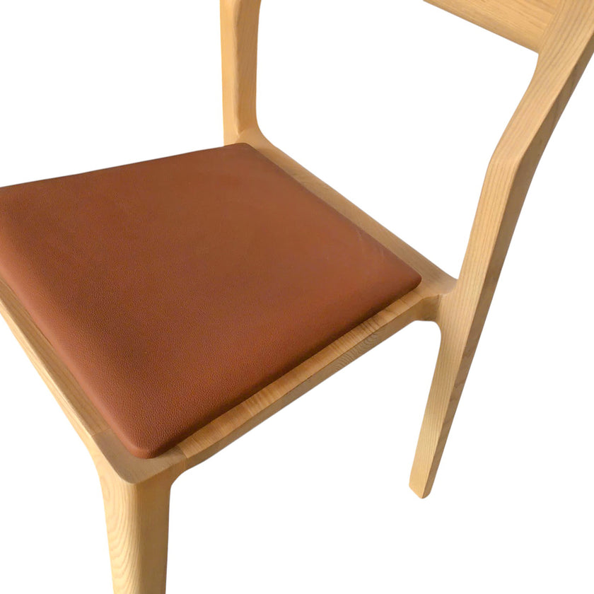CDC10574-NX Natural Dining Chair - Naxos Tan (Set of 2)
