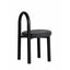 CDC12015-FH Black Dining Chair - Field Charcoal (Set of 2)