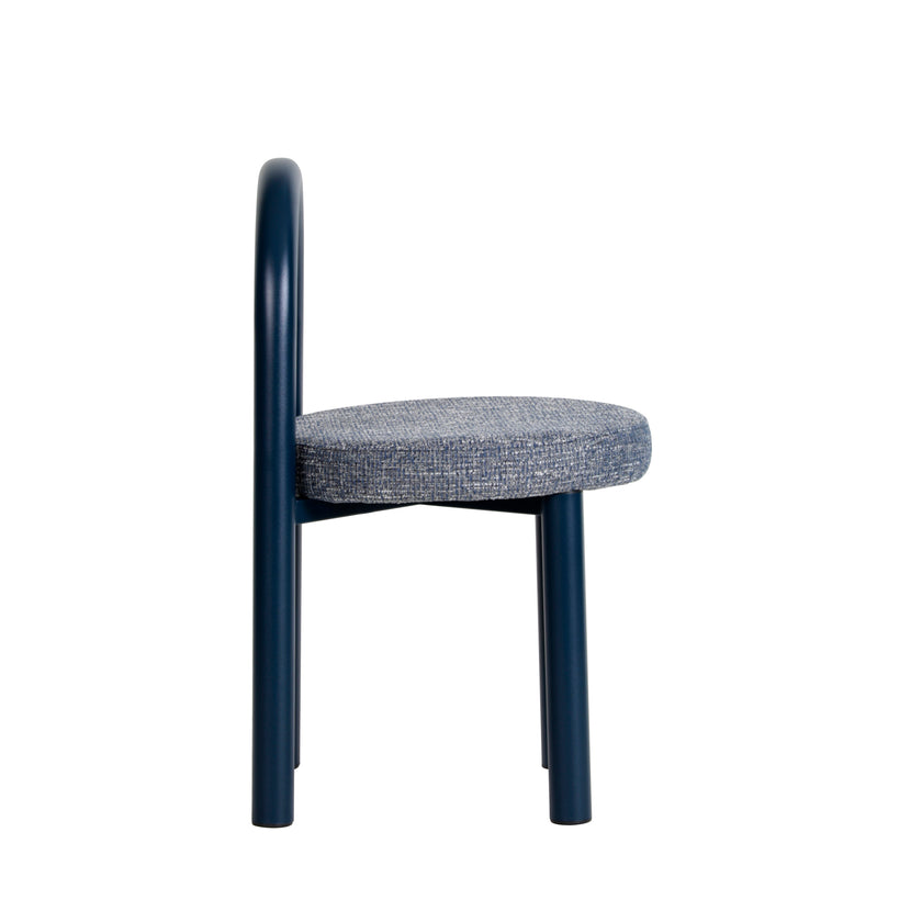 CDC12018-FH Navy Dining Chair - Prussian Blue (Set of 2)