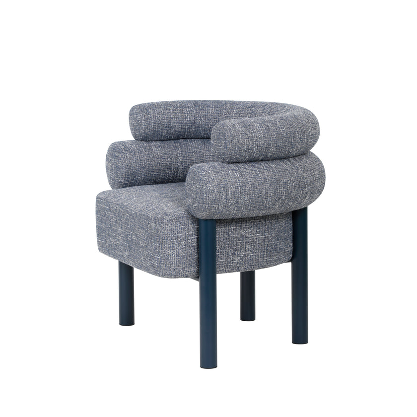 CDC12020-FH Navy Armchair - Prussian Blue