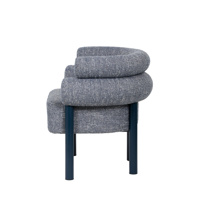 CDC12020-FH Navy Armchair - Prussian Blue