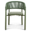 CDC12061-ID Outdoor Dining Chair - Army Green (Set of 2)
