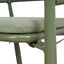 CDC12061-ID Outdoor Dining Chair - Army Green (Set of 2)