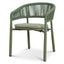 CDC12061-ID Outdoor Dining Chair - Army Green (Set of 2)