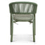 CDC12061-ID Outdoor Dining Chair - Army Green (Set of 2)