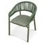 CDC12061-ID Outdoor Dining Chair - Army Green (Set of 2)