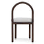 CDC12107-LJ Brown Dining Chair - Clay Grey (Set of 2)