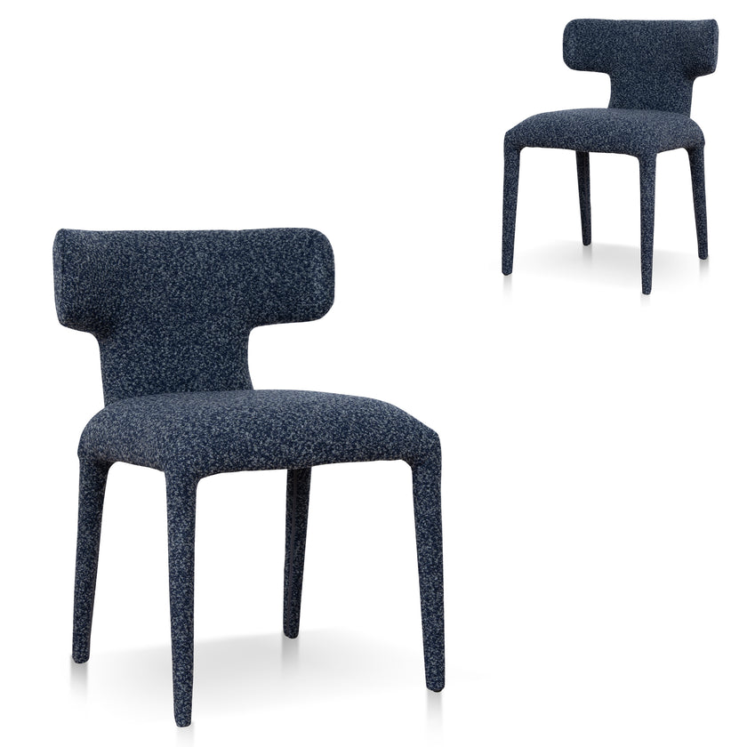 CDC12118-CI Dining Chair - Midnight Blue (Set of 2)