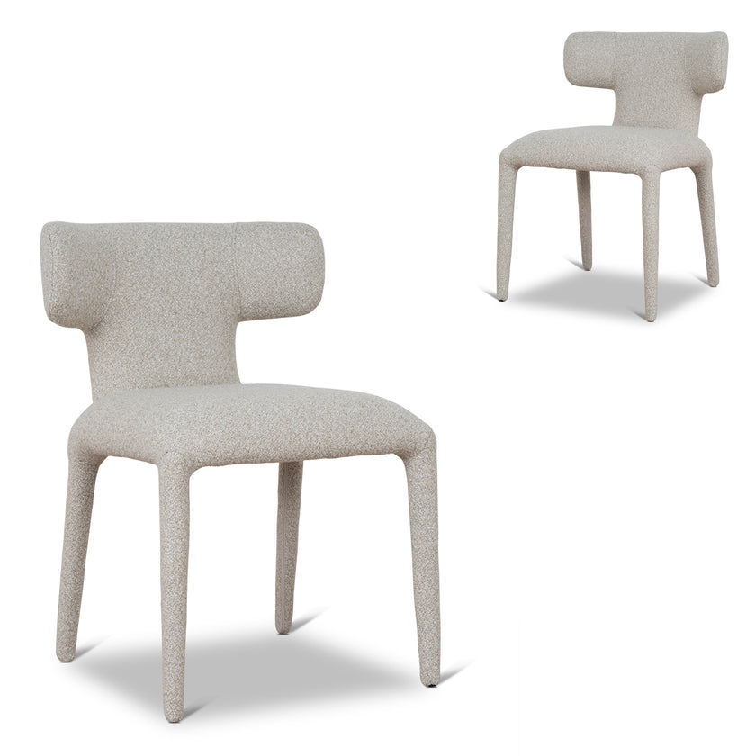 CDC12119-CI Dining Chair - Oatmeal Beige (Set of 2)