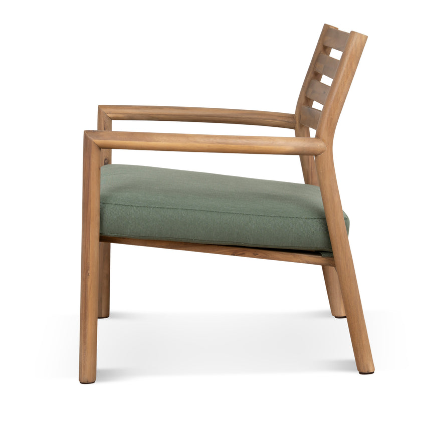 CDC12164-EM Outdoor Lounge Chair - Royal Stone Green
