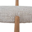 CDC12445-CI Natural Dining Chair - Pale Beige (Set of 2)