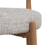 CDC12445-CI Natural Dining Chair - Pale Beige (Set of 2)