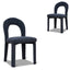 CDC12447-CI Blue Sand Dining Chair - Moss Navy (Set of 2)