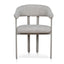 CDC12453-CI Cream Dining Chair - Pale Beige (Set of 2)