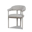 CDC12453-CI Cream Dining Chair - Pale Beige (Set of 2)