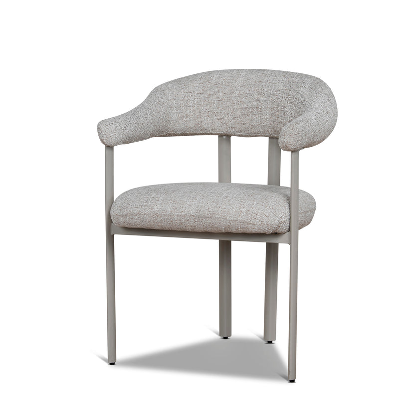 CDC12453-CI Cream Dining Chair - Pale Beige (Set of 2)