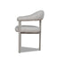 CDC12453-CI Cream Dining Chair - Pale Beige (Set of 2)