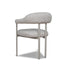 CDC12453-CI Cream Dining Chair - Pale Beige (Set of 2)