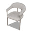 CDC12453-CI Cream Dining Chair - Pale Beige (Set of 2)