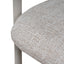CDC12453-CI Cream Dining Chair - Pale Beige (Set of 2)